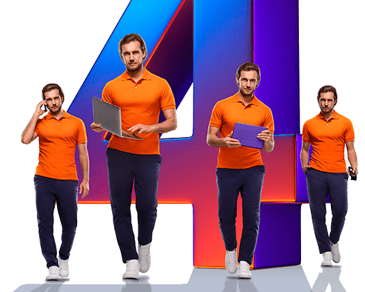 Великолепная четверка Ростелеком в&nbsp;Большегривском  (Омская область)